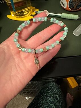 Bomb party single bracelet - removable ice cream charm